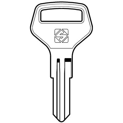 CHIAVE PIATTA EVERGOOD ED1 SILCA - ACCIAIO NICHELATO