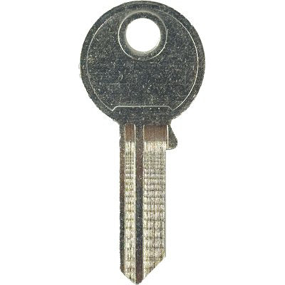 CHIAVE PIATTA POTENT C1650 ORIGINALE - OTTONE NICHELATO