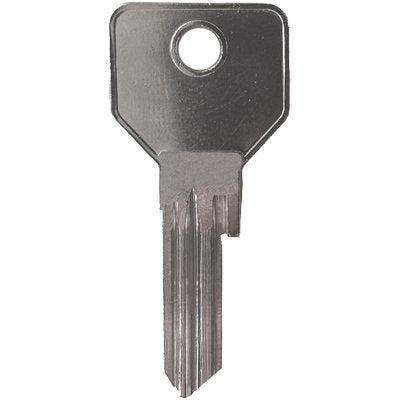 CHIAVE PIATTA 10700 4 SPINE HAND CISA - OTTONE NICHELATO