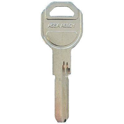 CHIAVE PUNZONATA YALE SERIE SIRIO PRO ORIGINALE - OTTONE NICHELATO