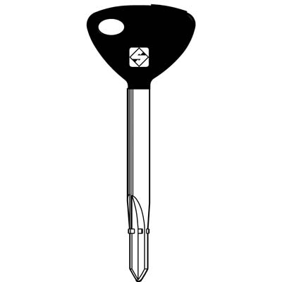 CHIAVE A CROCE YALE XY2P SILCA - ACCIAIO NICHELATO