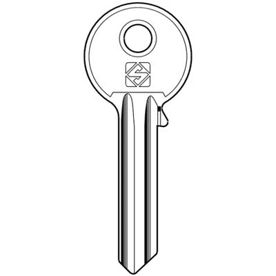 CHIAVE PIATTA UNIVERSALE UL055 SILCA - OTTONE NICHELATO