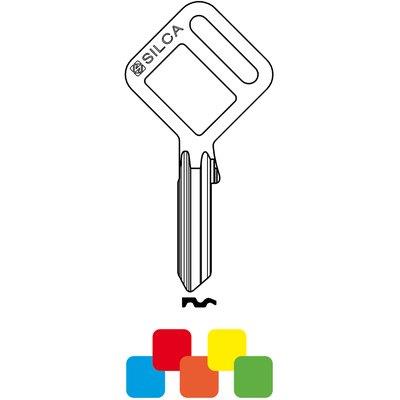 CHIAVE PIATTA TAGGY UL058 SILCA - OTTONE NICHELATO