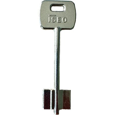 CHIAVE DOPPIA MAPPA ISEO 990800 ORIGINALE - X 981/983 OTTONE NICHELATO