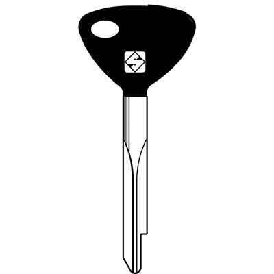 CHIAVE A CROCE FIAM XF2P SILCA - ACCIAIO NICHELATO
