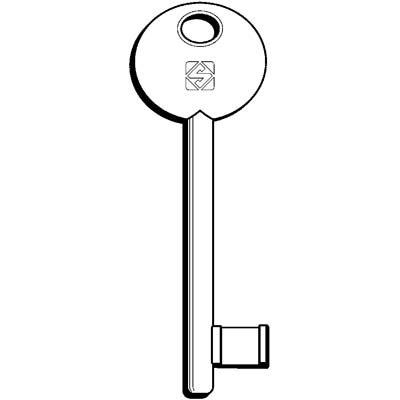 CHIAVE PATENT 6P3S SILCA - OTTONE