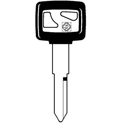 CHIAVE AUTO HONDA HON41P SILCA - ACCIAIO NICHELATO