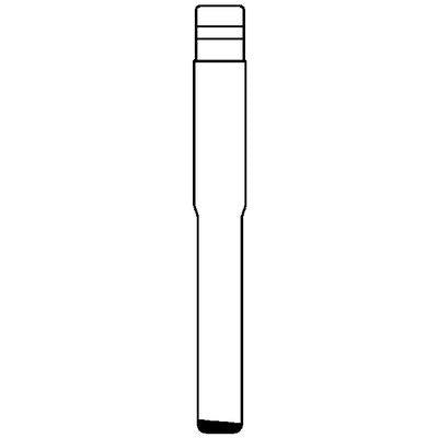 CHIAVE FLIP AUTO FORD HU101CH SILCA - OTTONE NICHELATO