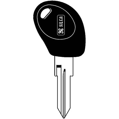 CHIAVE AUTO TRANSPONDER FIAT GT10BTE SILCA