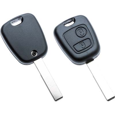 GUSCIO CHIAVE AUTO CITROEN FIAT HU83RS2 SILCA - PULSANTI 2