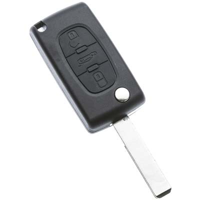 GUSCIO CHIAVE AUTO CITROEN HU83BRS8 SILCA - PULSANTI 3