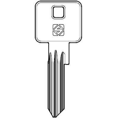 CHIAVE PIATTA ABUS AB95 SILCA - ACCIAIO NICHELATO