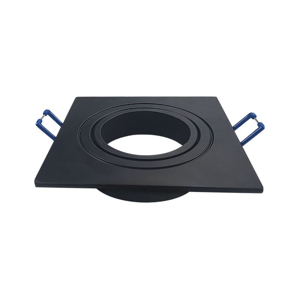 1*GU10 Fititng Sq Black