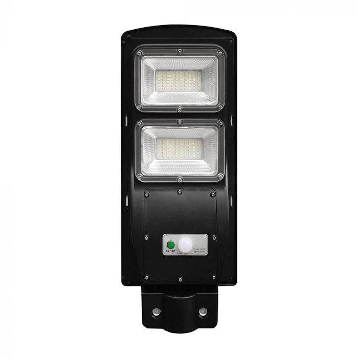 8W LED Plastic Solar Street Light 6000K Black Body