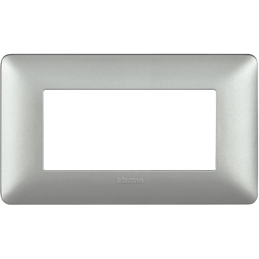 BTicino MATIX-PLACCA 4P SILVER