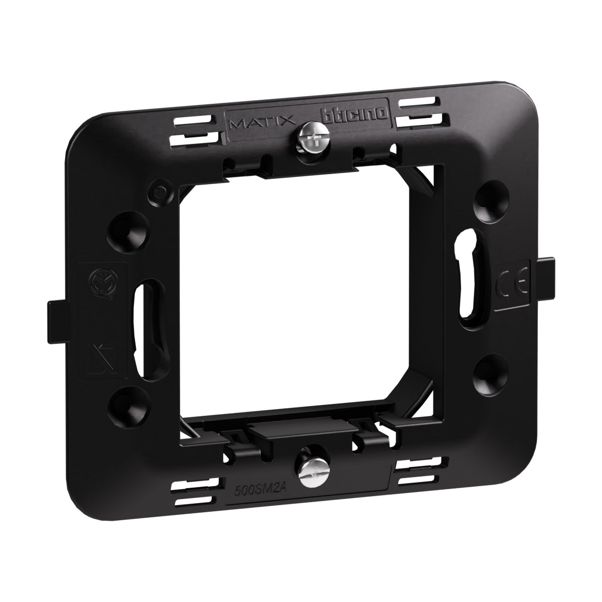 BTicino MATIX-SUPPORTO 2P SCATOLA TONDA