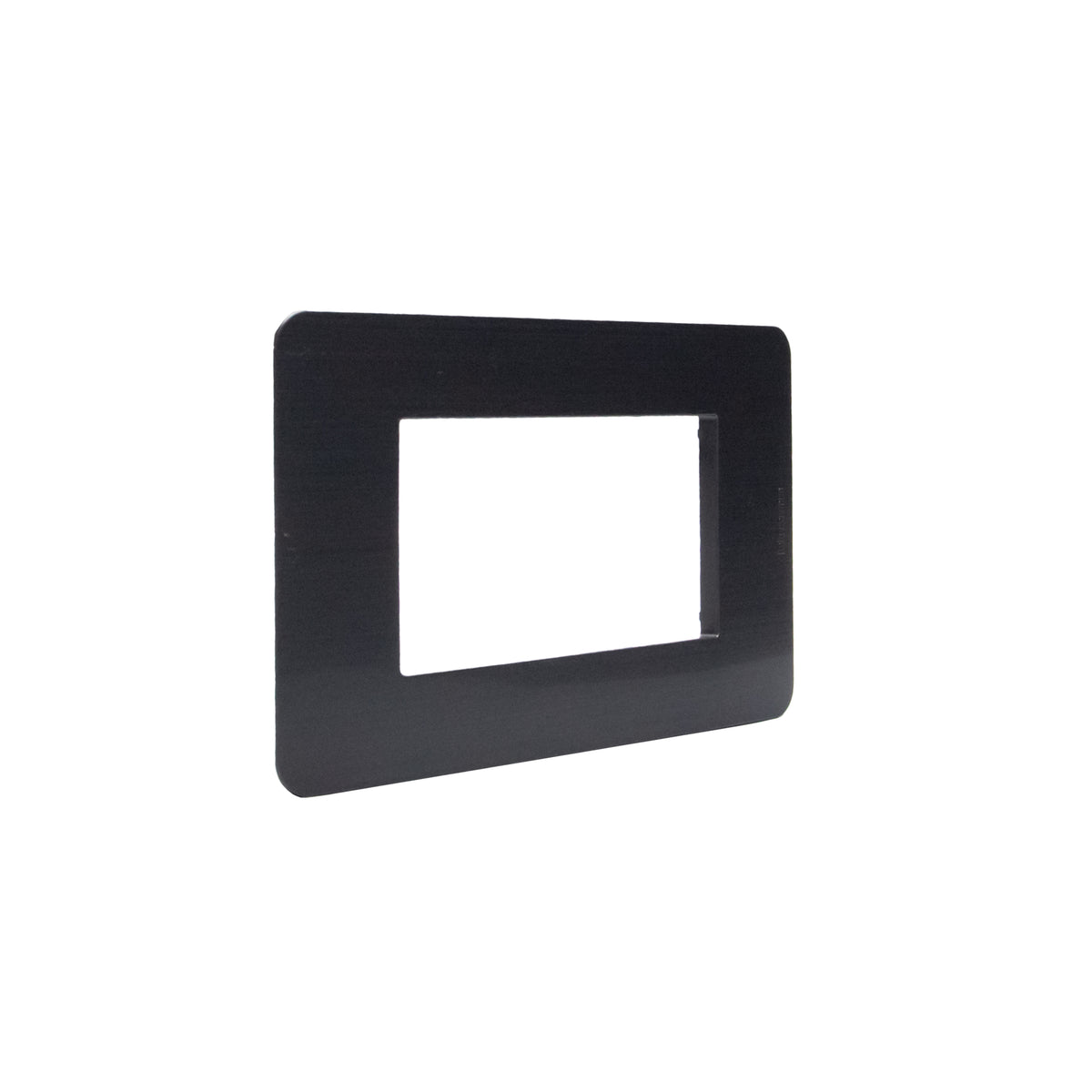 BTicino MATIXGO - PLACCA 4P BLACK NICKEL