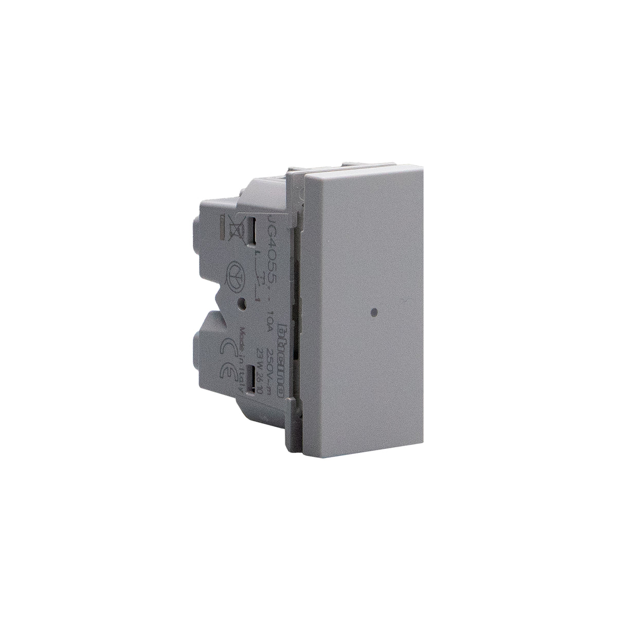 BTicino MATIXGO - PULS 1P NO 10A ASSIALE GRIGIO