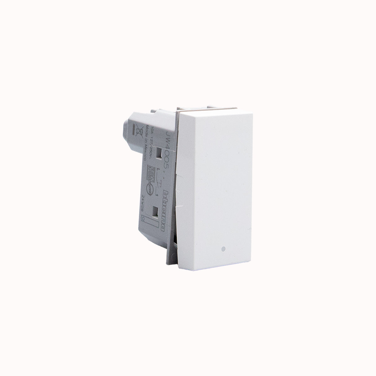 BTicino MATIXGO - PULSANTE 1P NO 10A 1M BIANCO