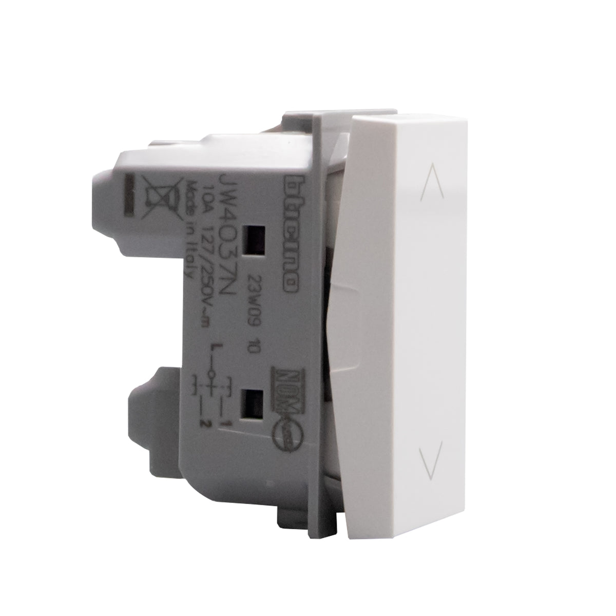 BTicino MATIXGO - 2 PULSANTE INTERBLOCCATO BIANCO