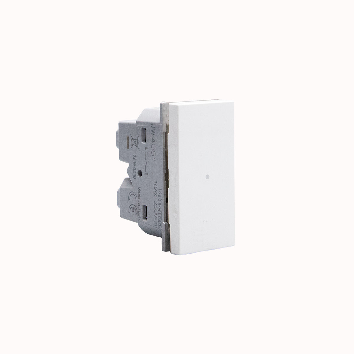 BTicino MATIXGO - INT 1P 10AX 1M ASSIALE BIANCO