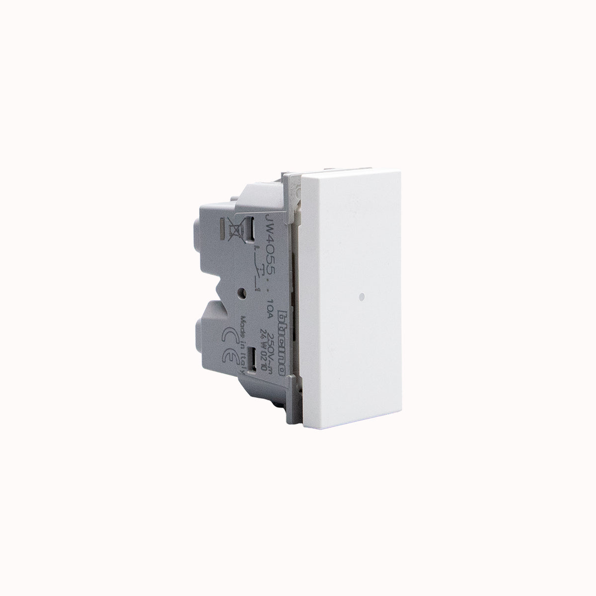BTicino MATIXGO - PULS 1P NO 10A ASSIALE BIANCO