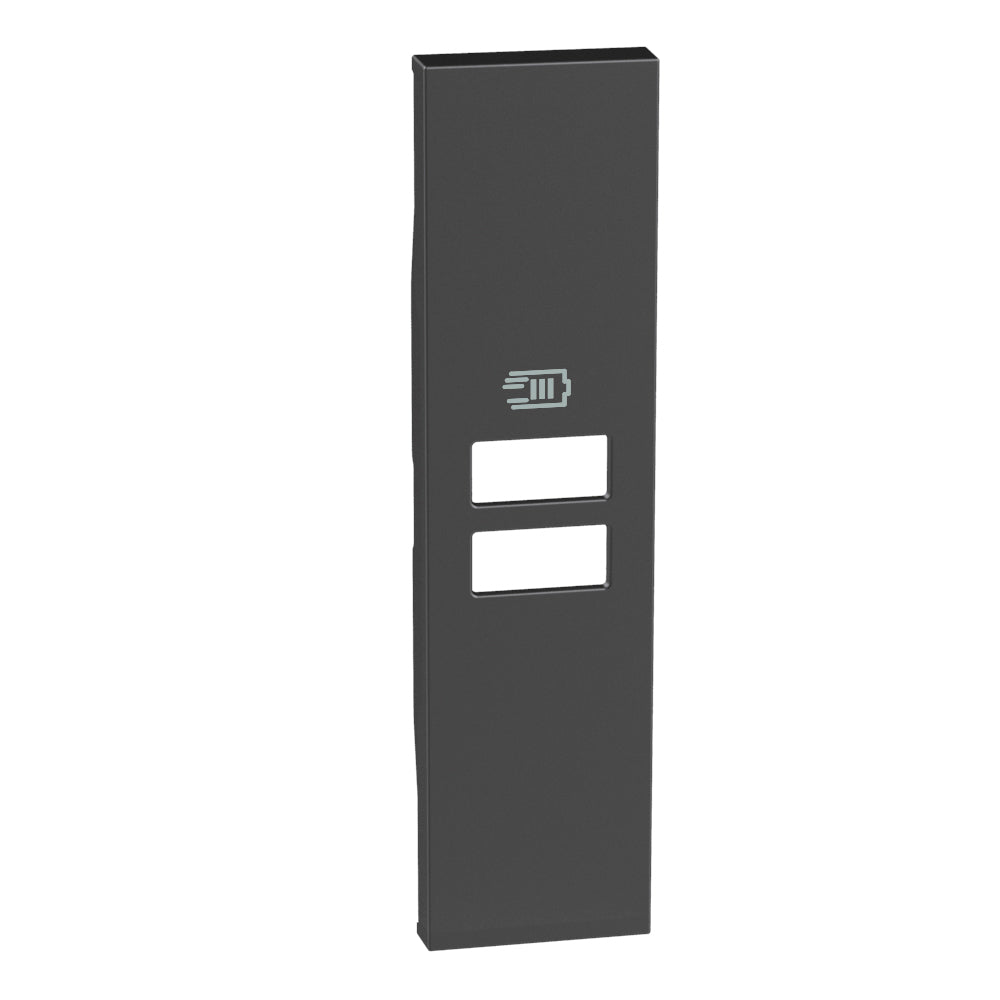 BTicino L.NOW - COVER CARICATORE 2USB 1M NERA