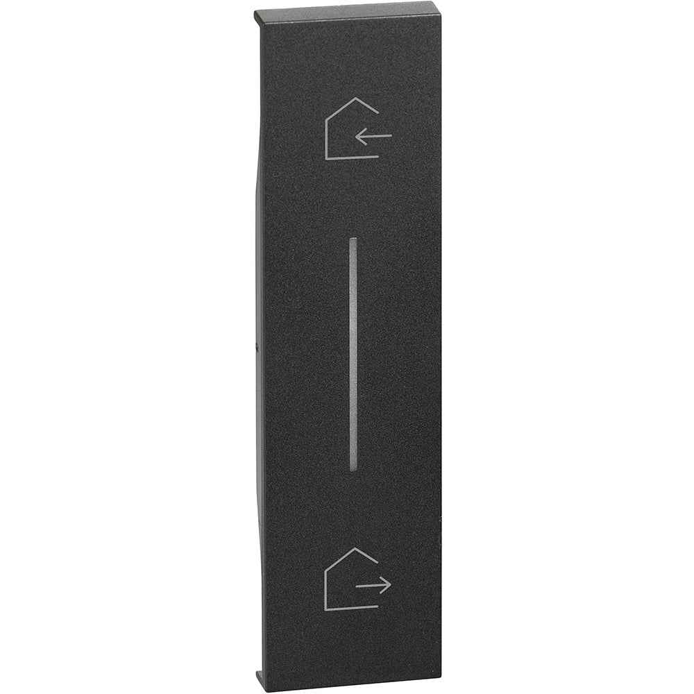 BTicino L.NOW-COVER LEAVE&BACK HOME NERO