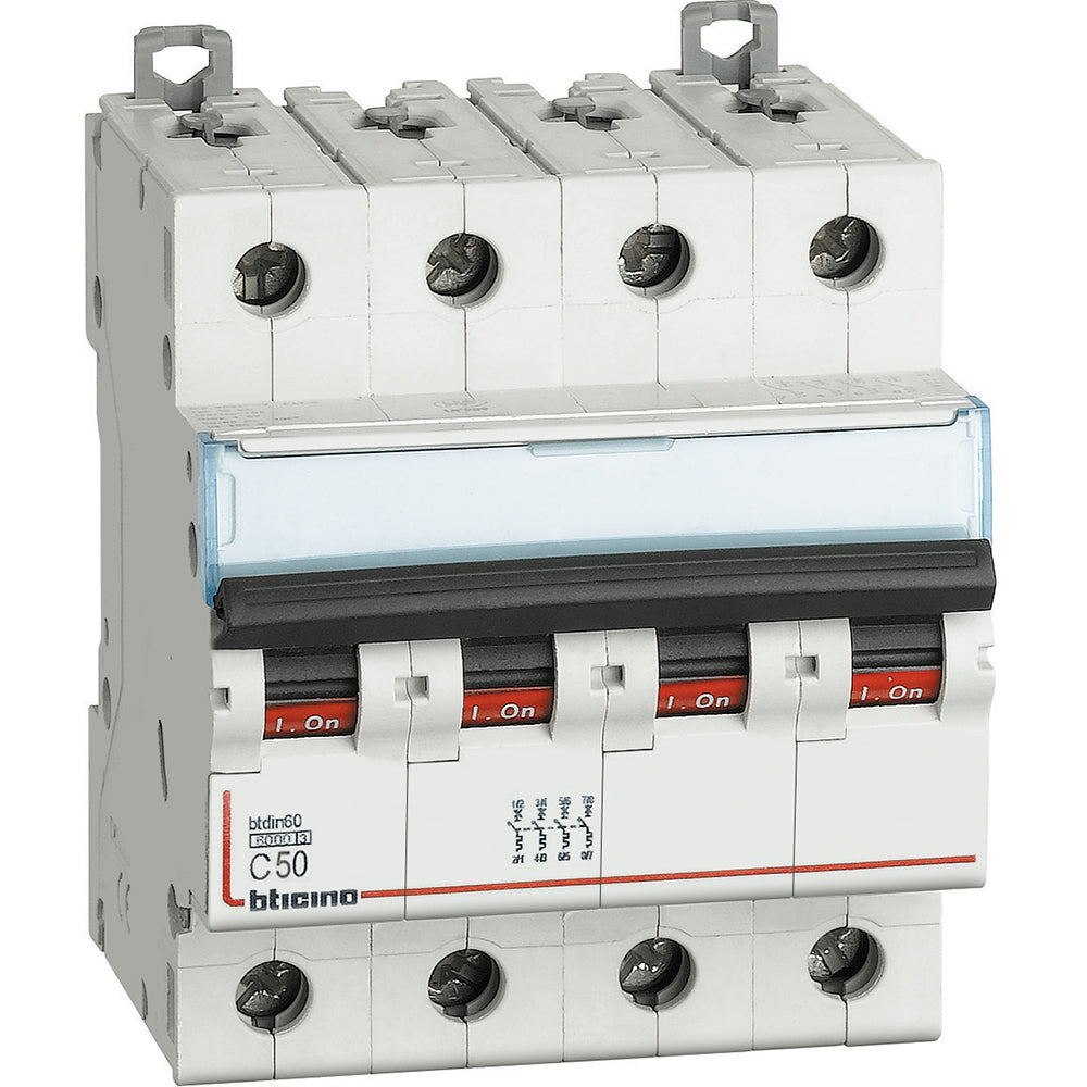 BTicino BTDIN60 - MAGNETOT 4P CURVA C 50A 6KA