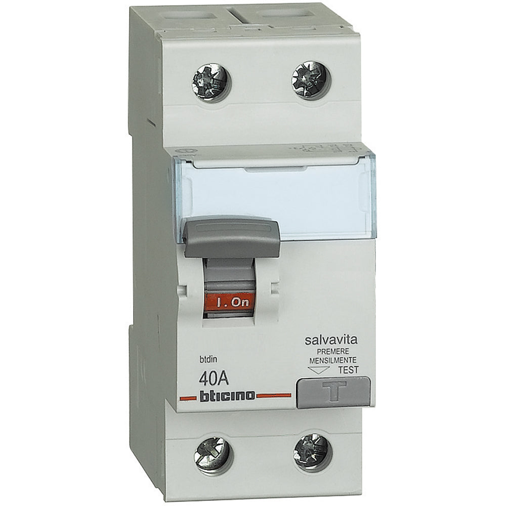 BTicino BTDIN - DIFFER PURO A 2P 40A 300MA