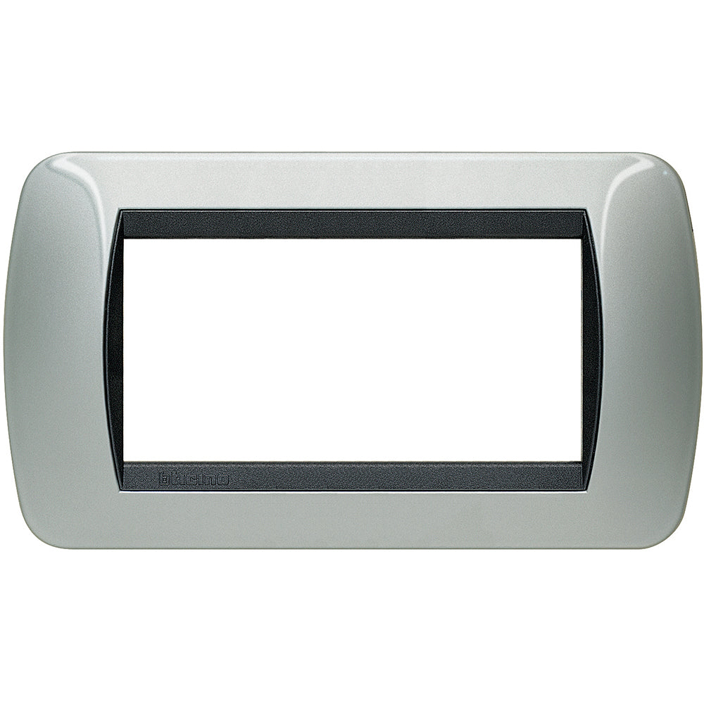 BTicino LIV.INT-PLACCA 4P ALLUM. *L4804AL*T