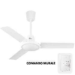 ARDES CLOUD (AR5A90) - VENTILATORE A SOFFITTO CON COMANDO MURALE - 3 PALE 90CM - 65W - 3 VEL.