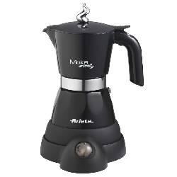 ARIETE MOKA AROMA ELETTRICA (1358/11 ) - CAFFETTIERA MOKA ELETTRICA 2 O 4 TAZZE - 400W