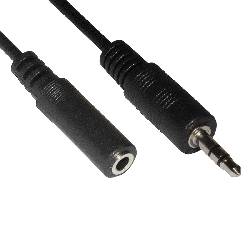 CAVO AUDIO STEREO Jack 3.5MM MASCHIO - FEMMINA MT.1.8 - LINK LKC3520MF