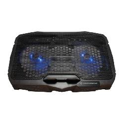 CONCEPTRONIC THANA07B - SUPPORTO NOTEBOOK 4 LIVELLI REGOLAZIONE - VENTOLE INTEGRATE