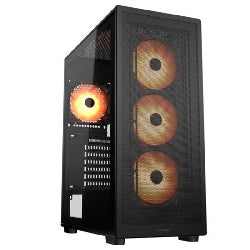 COUGAR MX220 RGB (BLACK) - PC CASE MID TOWER - VENTOLA RGB 3*120+120mm