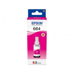 EPSON 664 MAGENTA (C13T664340) - CARTUCCIA ORIGINALE PER ECOTANK