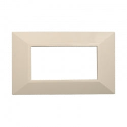ETTROIT PLACCA PIRAMIDE 4 MODULI - SERIE MOON - SABBIA (AN90409) Compatibile ABB Axolute