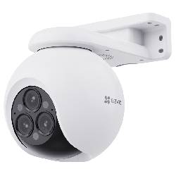EZVIZ H80F MULTI - TELECAMERA MOTORIZZATA DA ESTERNO - TRE OBIETTIVI 2K+ - VISIONE 360 - COLOR NIGHT VISION - HUMAN DETECTION - AUDIO BIDIREZIONALE - DIFESA ATTIVA