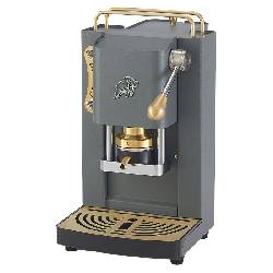 FABER PRO 3.0 ESSENTIAL GRAY DAYTONA BRASS - MACCHINA CAFFÈ A CIALDE