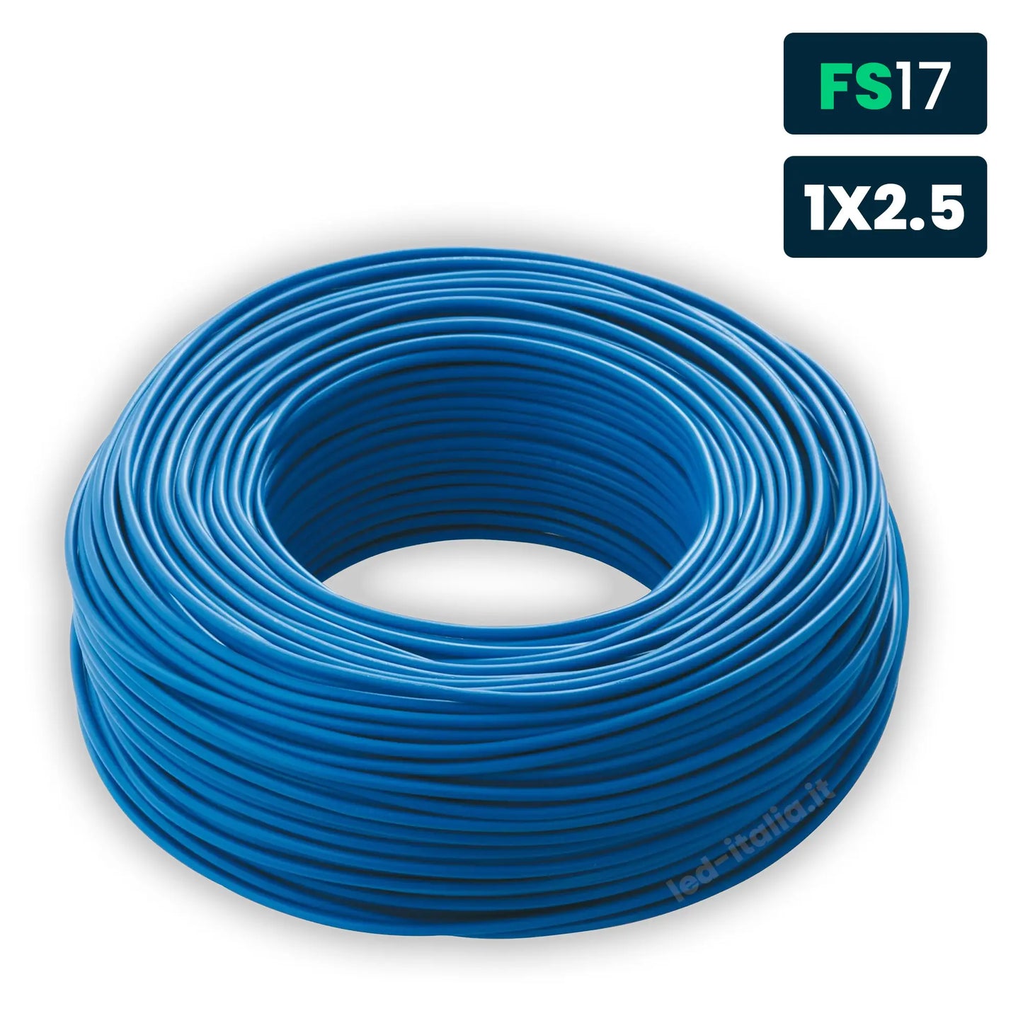 Cavo Unipolare FS17 450/750V 2,50mm² Blu