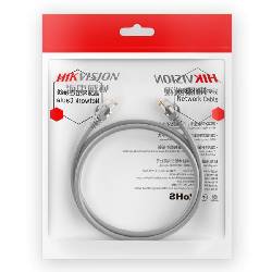 HIKVISION DS-1NP6UEC0-GR-10MT - CAVO LAN CAT6 U/UTP - 10M - GREY