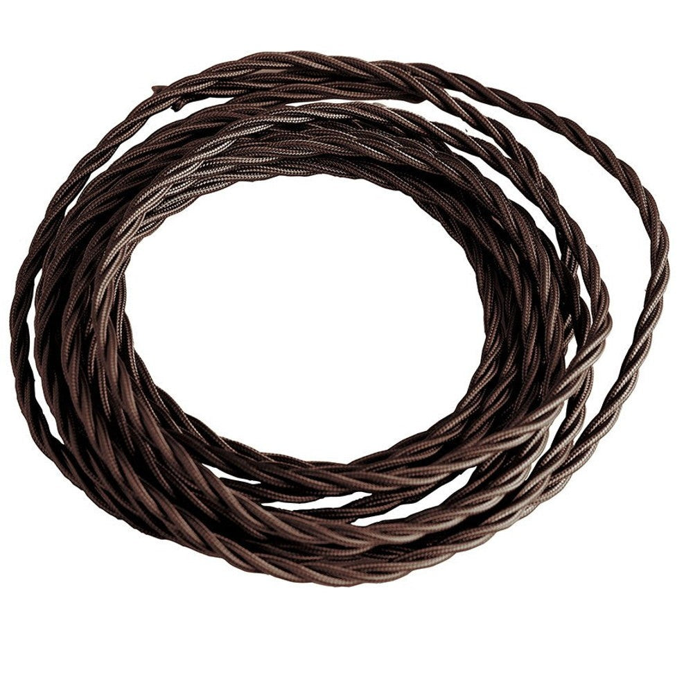 CAVO ELETTRICO CLAY MARRONE 2X0,75 2500CM