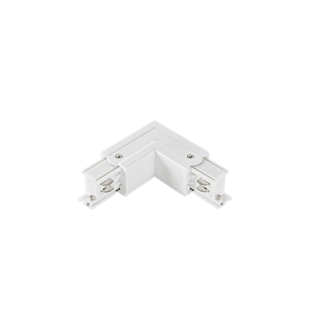CONNESSIONE AD L DESTRA PER BINARIO TRIFASE RAIL BIANCO DALI 11,2X411,2CM