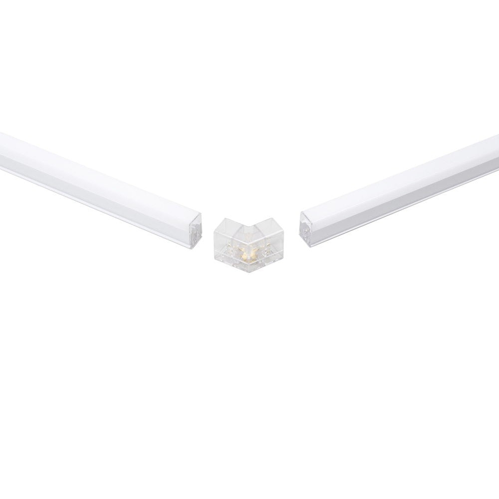 CONNETTORE ANGOLARE 120° PER BARRA LED SHAPE
