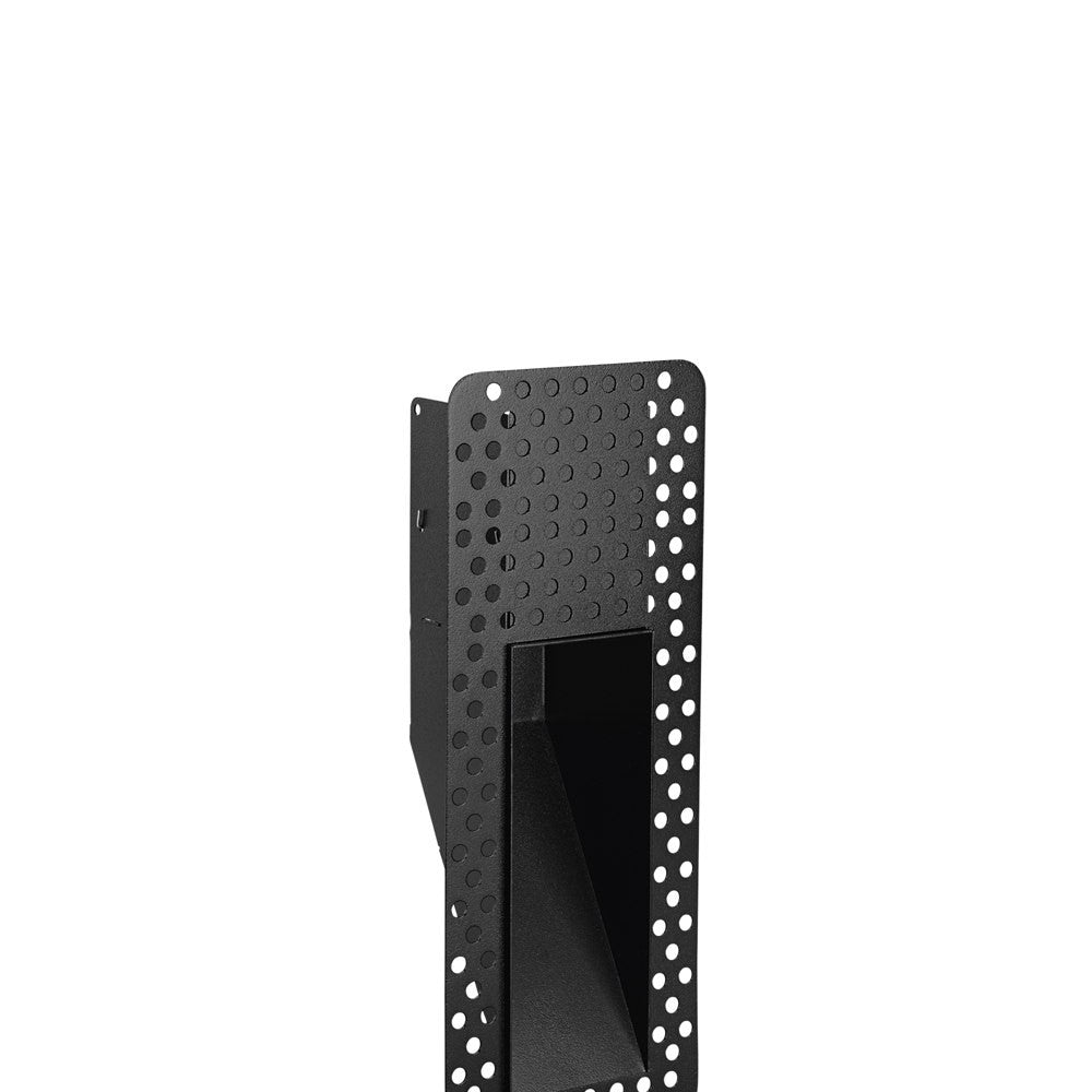 INCASSO YUREI NERO IN ACCIAIO E ALLUMINIO 238X91X61MM