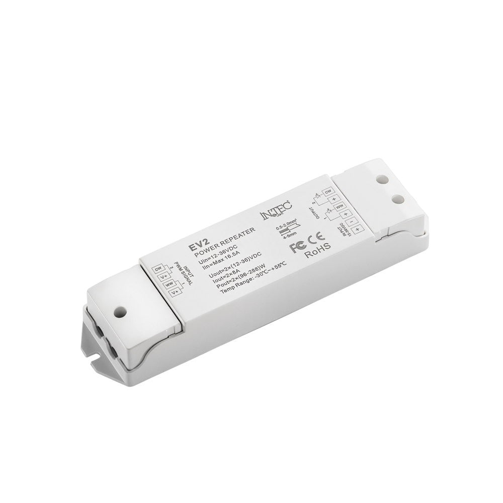 AMPLIFICATORE DI POTENZA 2 CANALI INPUT 16.5A 12-36VDC OUTPUT 2CH;8A/ CH 12/36V MAX 16A 17,5X4,5X2,7