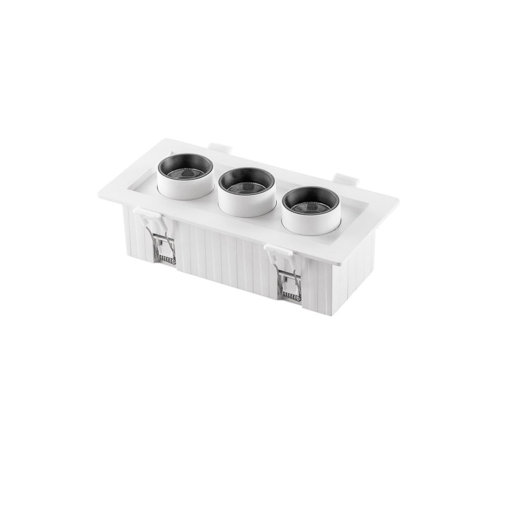 INCASSO LED SIDER BIANCO 16W 600LM CCT 3000/4200/6500K 188X90X70MM