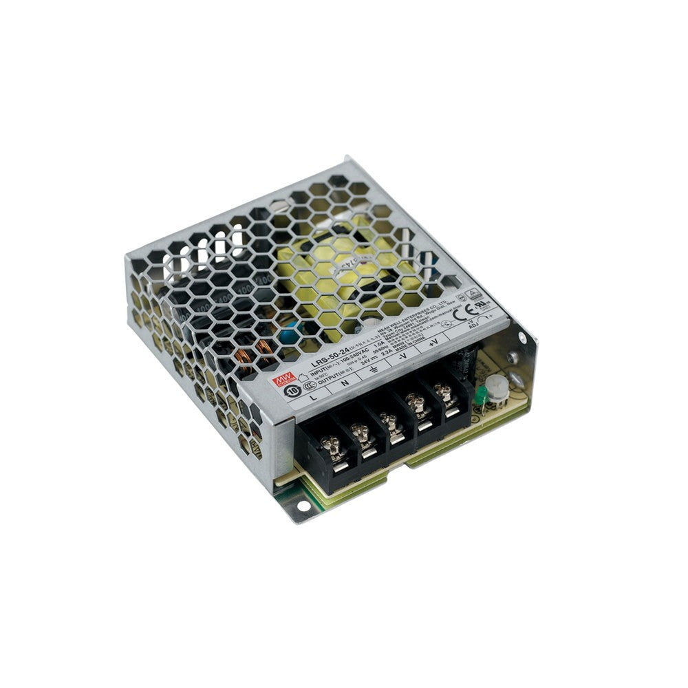 DRIVER MW LRS OUTPUT 24V 1,5A 36W INPUT AC85-264V DC120-373V 9,9X8,2X3CM