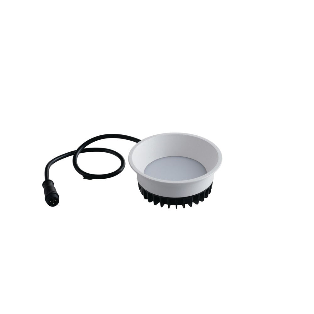 INCASSO LED XANTO DC24V BIANCO 12W 1120LM RGBW 12X4,7CM